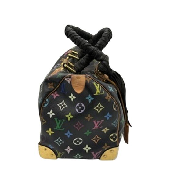 Louis Vuitton Monogram Multicolor Speedy 30 Black*Takashi Murakami 2010 Coll. - Picture 14 of 16